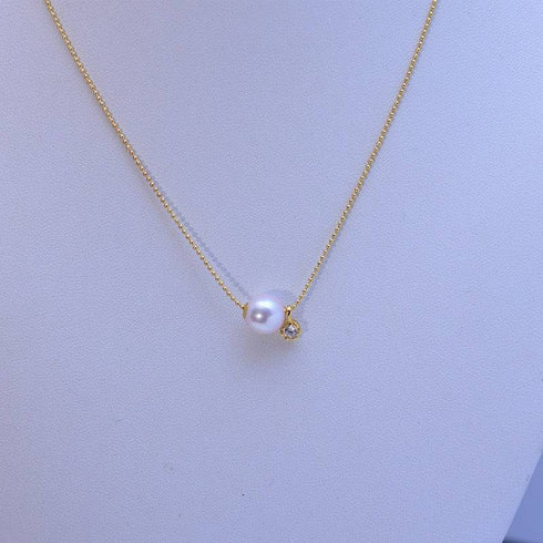 Freshwater Pearl & Pendant Necklace - House Of Pearls
